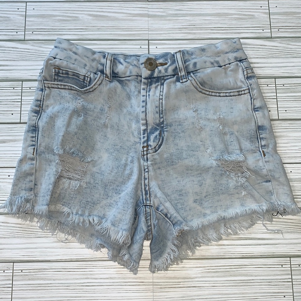Rue21 curvy denim shorts.